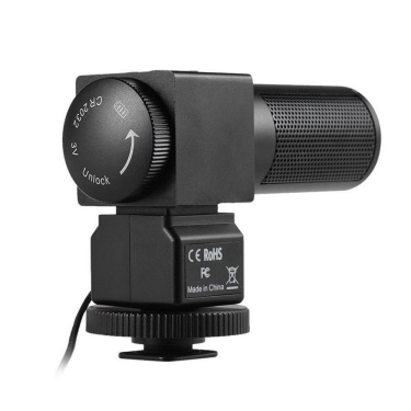 Зовнішній стерео-мікрофон Takstar SGC-698 для відео та цифрових дзеркальних фотокамер