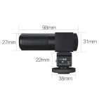 Зовнішній стерео-мікрофон Takstar SGC-698 для відео та цифрових дзеркальних фотокамер