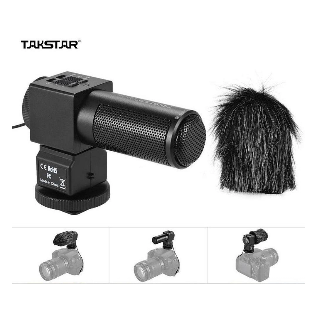 Зовнішній стерео-мікрофон Takstar SGC-698 для відео та цифрових дзеркальних фотокамер