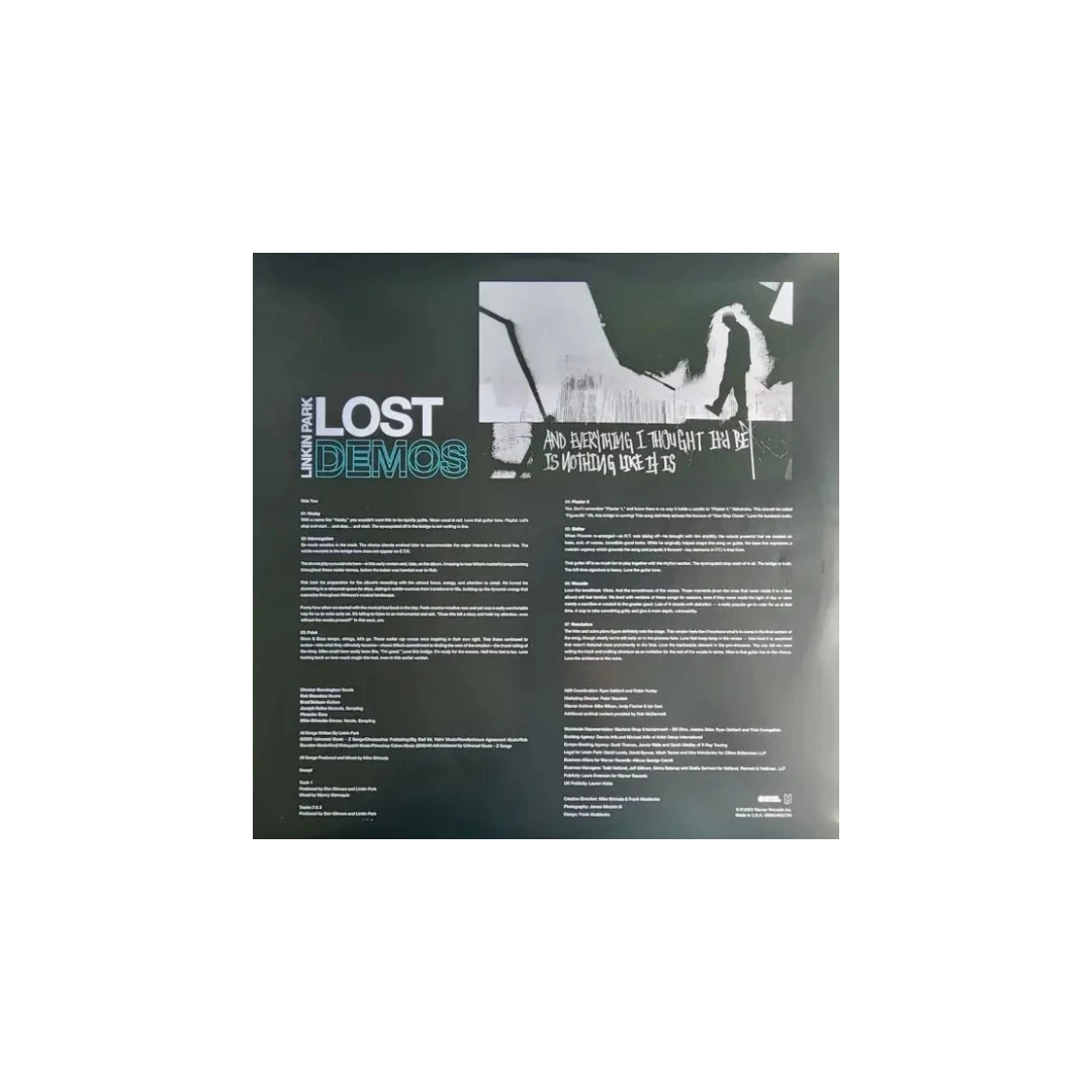 Вінілова платівка LP Linkin Park: Lost Demos - Black Friday 2023 Release - Translucent Sea Blue Vinyl Вінілова платівка LP Linkin Park: Lost Demos - Black Friday 2023 Release - Translucent Sea Blue Vinyl