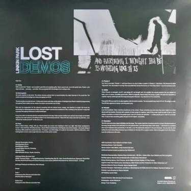 Вінілова платівка LP Linkin Park: Lost Demos - Black Friday 2023 Release - Translucent Sea Blue Vinyl