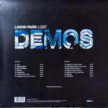 Вінілова платівка LP Linkin Park: Lost Demos - Black Friday 2023 Release - Translucent Sea Blue Vinyl