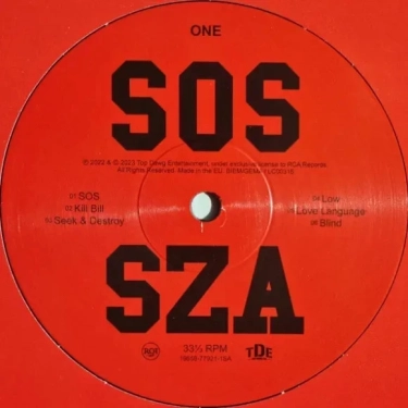 Вінілова платівка LP2 Sza: Sos