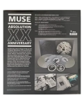 Vinyl record LP5 Muse: Absolution - Xx Anniversary - Silver & Clear Vinyl