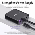 Перехідник Vention VGA-HDMI, 0.15 m, зі звуком та живленням (ACEB0) Перехідник Vention VGA-HDMI, 0.15 m, зі звуком та живленням (ACEB0)