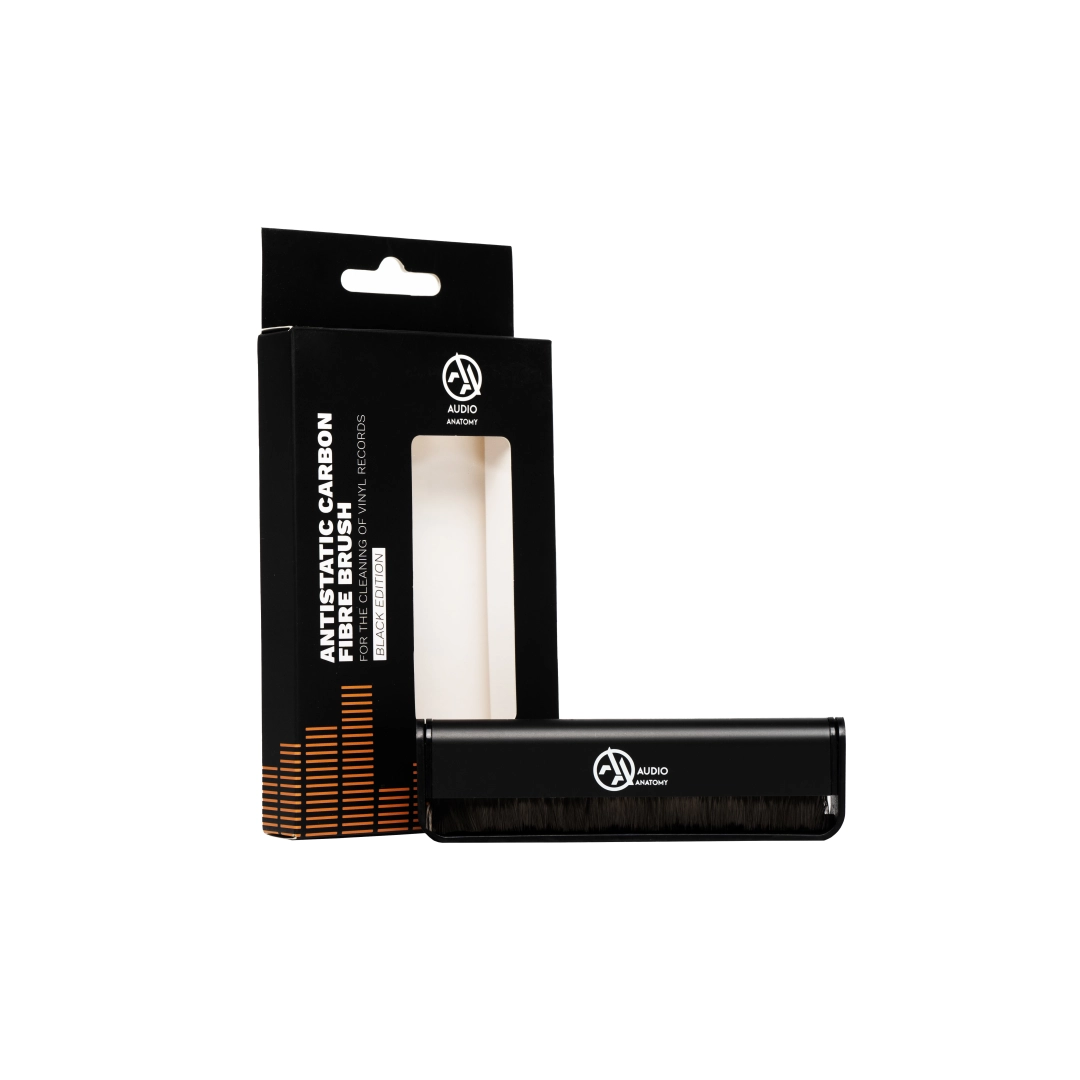 Щітка для чищення пластин Audio Anatomy Vinyl-Brush Carbon Fibre Black Щітка для чищення пластин Audio Anatomy Vinyl-Brush Carbon Fibre Black