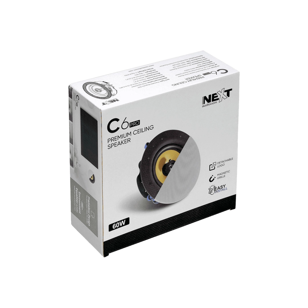 Вбудована акустика NEXT Audiocom C6 Pro White Вбудована акустика NEXT Audiocom C6 Pro White