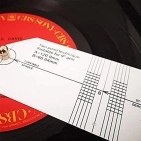 Інструмент для калібрування картриджів вінілових програвачів LP Sound Cartridge Alignment Protractor Інструмент для калібрування картриджів вінілових програвачів LP Sound Cartridge Alignment Protractor