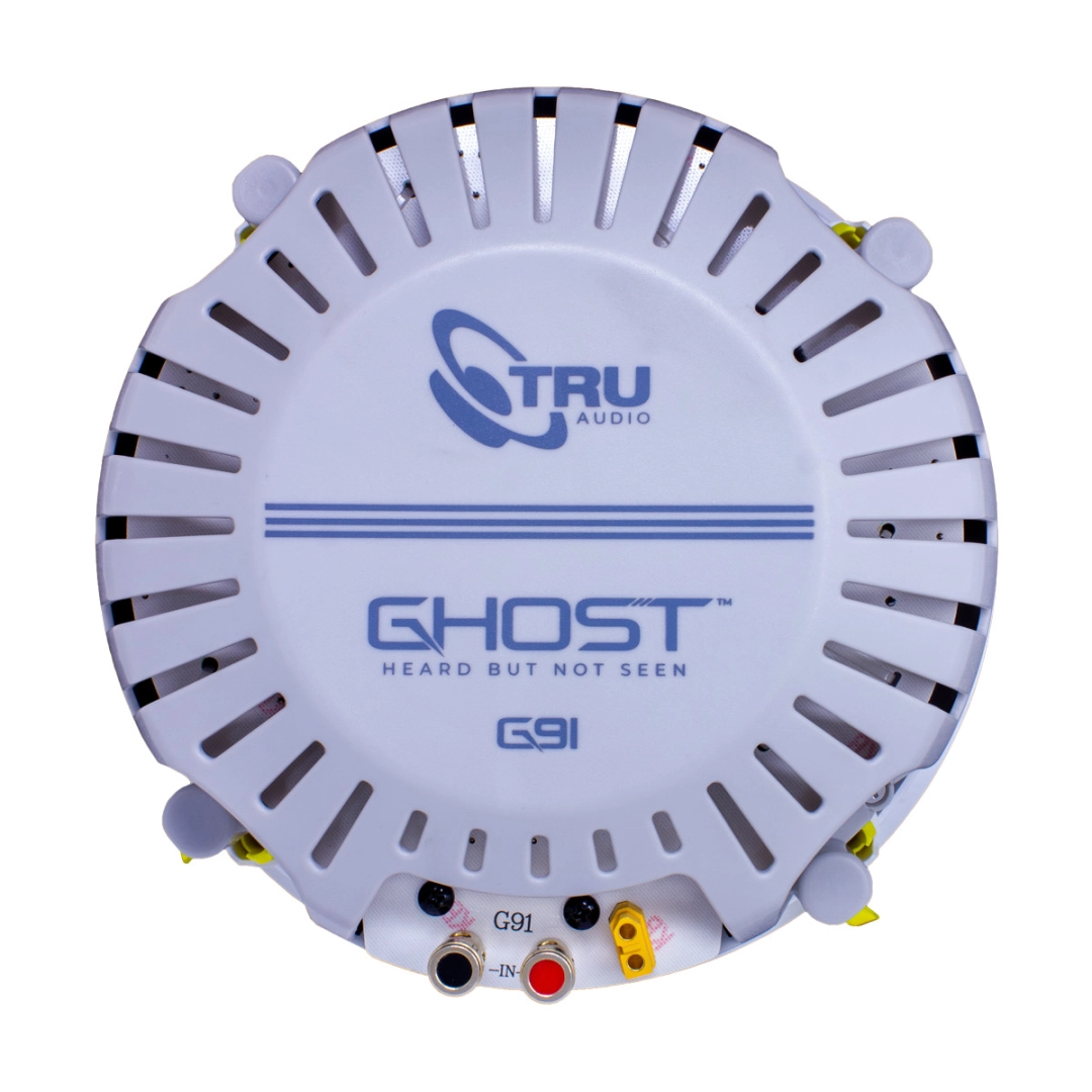 Акустична система TruAudio G91, що вбудовується в стелю. Акустична система TruAudio G91, що вбудовується в стелю.