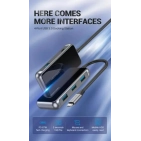 USB-хаб Vention 5 в 1 Type-C-USB-PD 4USB 3.0 87W 4K 30Hz 0.15m Black (TFDHB) USB-хаб Vention 5 в 1 Type-C-USB-PD 4USB 3.0 87W 4K 30Hz 0.15m Black (TFDHB)