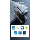 USB-хаб Vention 5 в 1 Type-C-USB-PD 4USB 3.0 87W 4K 30Hz 0.15m Black (TFDHB) USB-хаб Vention 5 в 1 Type-C-USB-PD 4USB 3.0 87W 4K 30Hz 0.15m Black (TFDHB)