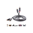 Аудіокабель Ugreen AV104 2RCA to 2RCA Audio Cable, 1.5 m Black 10517 Аудіокабель Ugreen AV104 2RCA to 2RCA Audio Cable, 1.5 m Black 10517