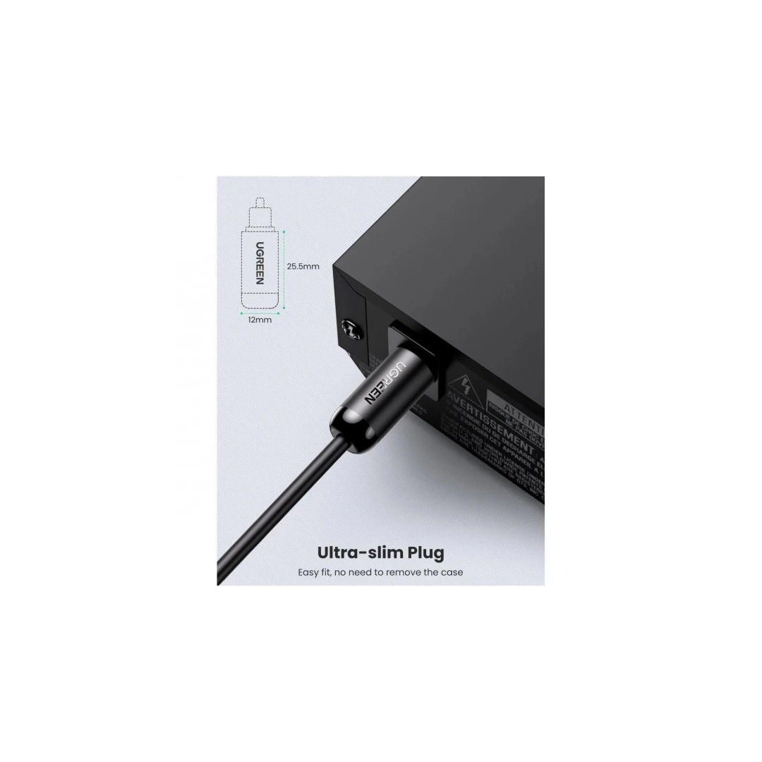 Оптичний аудіокабель Ugreen AV122 Toslink-Toslink Optical Audio Cable, 2 m 70892