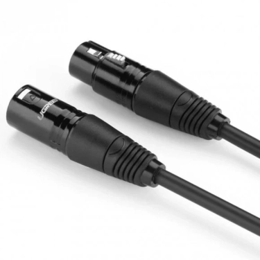 Мікрофонний кабель Ugreen AV130 XLR Male to Female, 2 m Black 20710