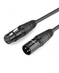 Microphone cable Ugreen AV130 XLR Male to Female, 1 m Black 20708