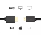 Кабель HDMI Ugreen HD108 miniHDMI to HDMI, 1.5 m, v2.0 UltraHD 4K-3D Black 11167 Кабель HDMI Ugreen HD108 miniHDMI to HDMI, 1.5 m, v2.0 UltraHD 4K-3D Black 11167