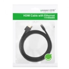Кабель HDMI Ugreen HD127 microHDMI to HDMI, 1 m, v2.0 UltraHD 4K-3D Black 30148 Кабель HDMI Ugreen HD127 microHDMI to HDMI, 1 m, v2.0 UltraHD 4K-3D Black 30148