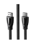 Кабель HDMI Ugreen HD140 HDMI to HDMI, 1.5 m, v2.1 UltraHD 8K-3D Braided Nylon Black 80402