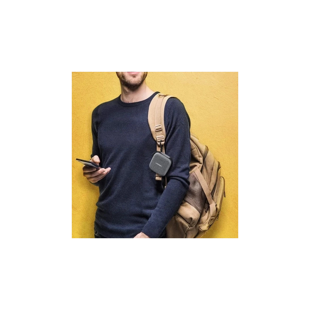 Чохол для навушників Ugreen LP128 Earphone Carrying Case Gray 70577 Чохол для навушників Ugreen LP128 Earphone Carrying Case Gray 70577
