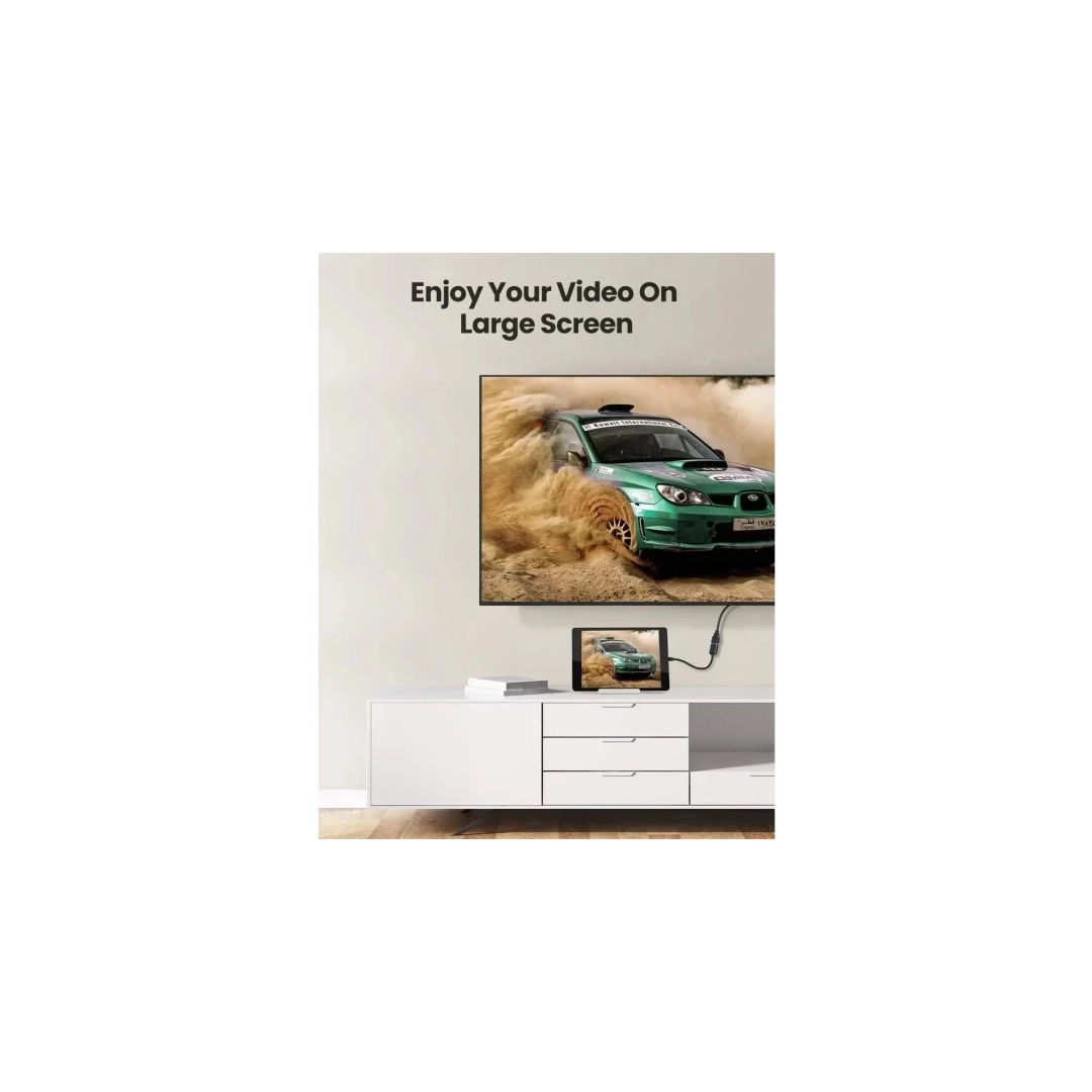 Кабель HDMI Ugreen Micro HDMI До HDMI HDMI Adapter Cable, 22 cm Black 20134