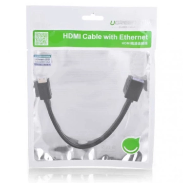 Кабель HDMI Ugreen Mini HDMI До HDMI HDMI Adapter Cable, 22 cm Black 20137