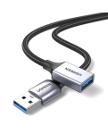 Подовжувач Ugreen US115 USB-A - USB 3.0 OTG, 0.5m Gray 10494