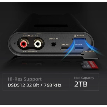 ЦАП та підсилювач Shanling H7 Portable DAC/AMP Black