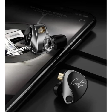 Навушники Knowledge Zenith Castor Mic Black