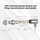 Навушники Knowledge Zenith LingLong Silver Mic