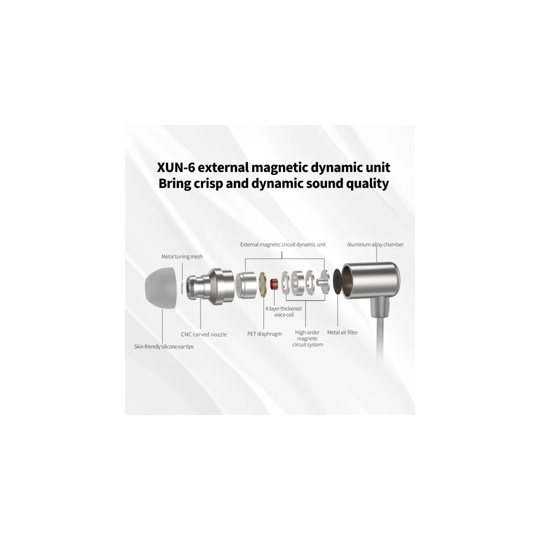 Навушники Knowledge Zenith LingLong Silver Mic Навушники Knowledge Zenith LingLong Silver Mic