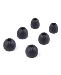 Амбушюри Knowledge Zenith Silicone eartips Black (3 pairs)