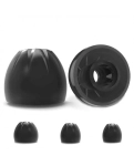 Амбушюри Knowledge Zenith Silicone eartips Black (3 pairs)