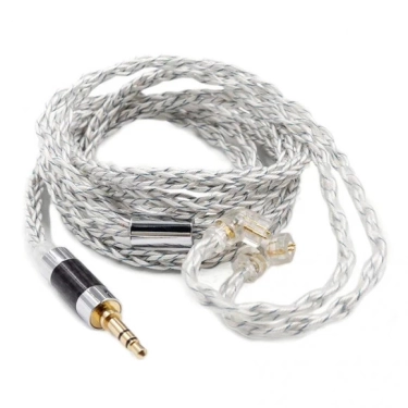 Кабель для навушників Knowledge Zenith Silver&Blue Cable 2pin (C) 90-8