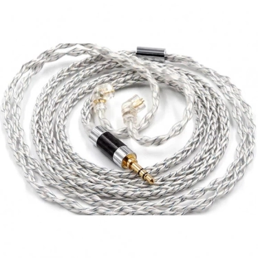 Кабель для навушників Knowledge Zenith Silver&Blue Cable 2pin (C) 90-8