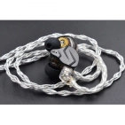 Кабель для навушників Knowledge Zenith Silver&Blue Cable 2pin (C) 90-8 Кабель для навушників Knowledge Zenith Silver&Blue Cable 2pin (C) 90-8
