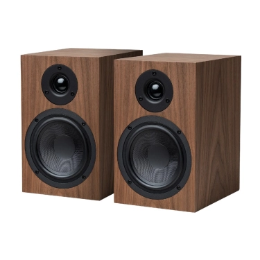 Віліловий програвач з колонками Pro-Ject Set Jukebox E1 + Speaker Box 5 Walnut