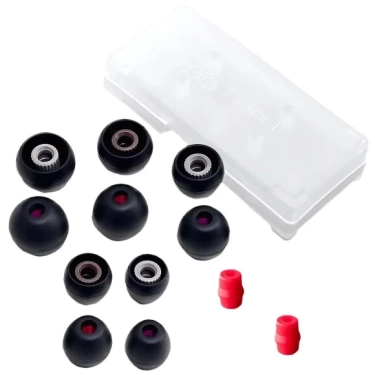 Амбушюри Final Audio Earpiece Type E Black (set 5 pair) (FI-EPEBLBL2A4_EN)