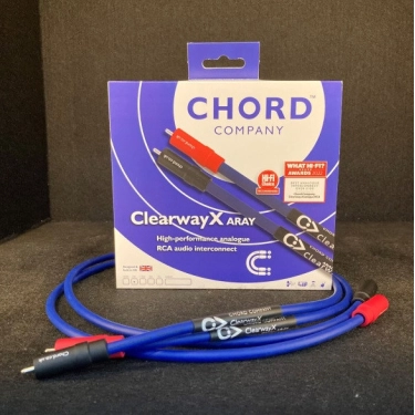 Аудіокабель Chord ClearwayX 2RCA to 2RCA 1m