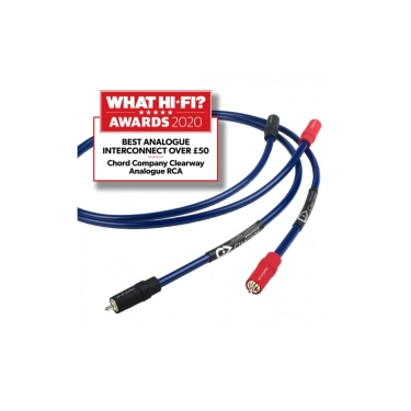 Аудіокабель Chord ClearwayX 2RCA to 2RCA 1m