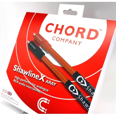 Аудіокабель Chord ShawlineX 2RCA to 2RCA 1m