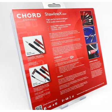 Аудіокабель Chord ShawlineX 2RCA to 2RCA 1m