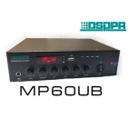 DSPPA MP60UB – це міні-цифровий підсилювач 60Вт Class D, висотою 1,5U з USB/FM та Bluetooth DSPPA MP60UB – це міні-цифровий підсилювач 60Вт Class D, висотою 1,5U з USB/FM та Bluetooth
