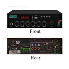 DSPPA MP60UB – це міні-цифровий підсилювач 60Вт Class D, висотою 1,5U з USB/FM та Bluetooth