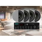 DSPPA MP60UB – це міні-цифровий підсилювач 60Вт Class D, висотою 1,5U з USB/FM та Bluetooth