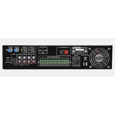 DSPPA MP310U 120Вт 6-зонний підсилювач з USB/SD/FM/Bluetooth