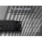 DSPPA MP310U 120Вт 6-зонний підсилювач з USB/SD/FM/Bluetooth