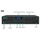 DSPPA DMA6250U 250Вт, 6-зонний цифровий мікшер-підсилювач з віддаленою станцією пейджингу