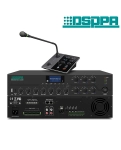 DSPPA DMA6650U 650W 6-Zone Digital Mixer Amplifier with Remote Paging Station