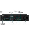 DSPPA DMA6650U 650W 6-Zone Digital Mixer Amplifier with Remote Paging Station