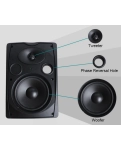DSPPA DSP8064B Wall-mounted speaker 40W black